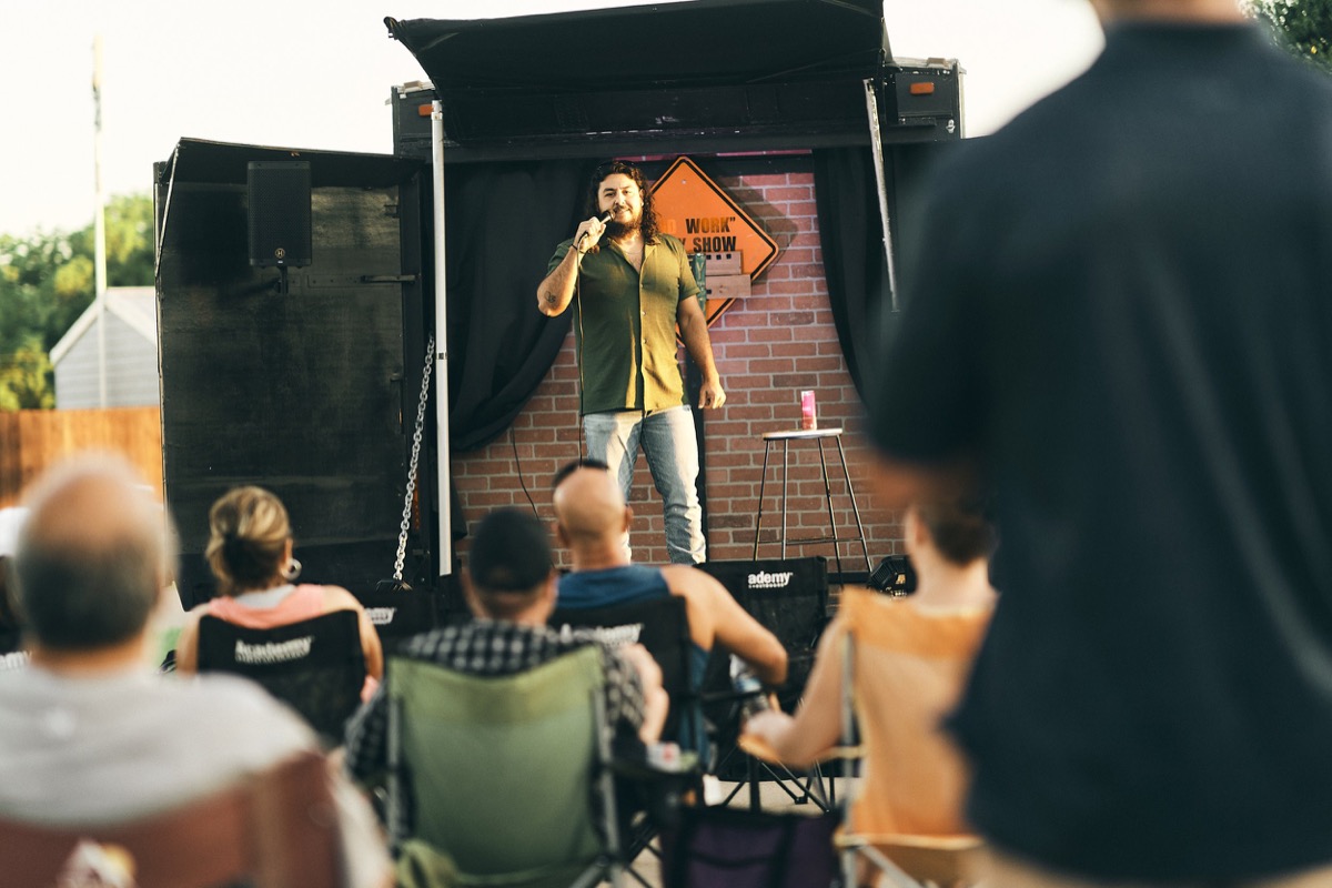 Road Work Comedy performance