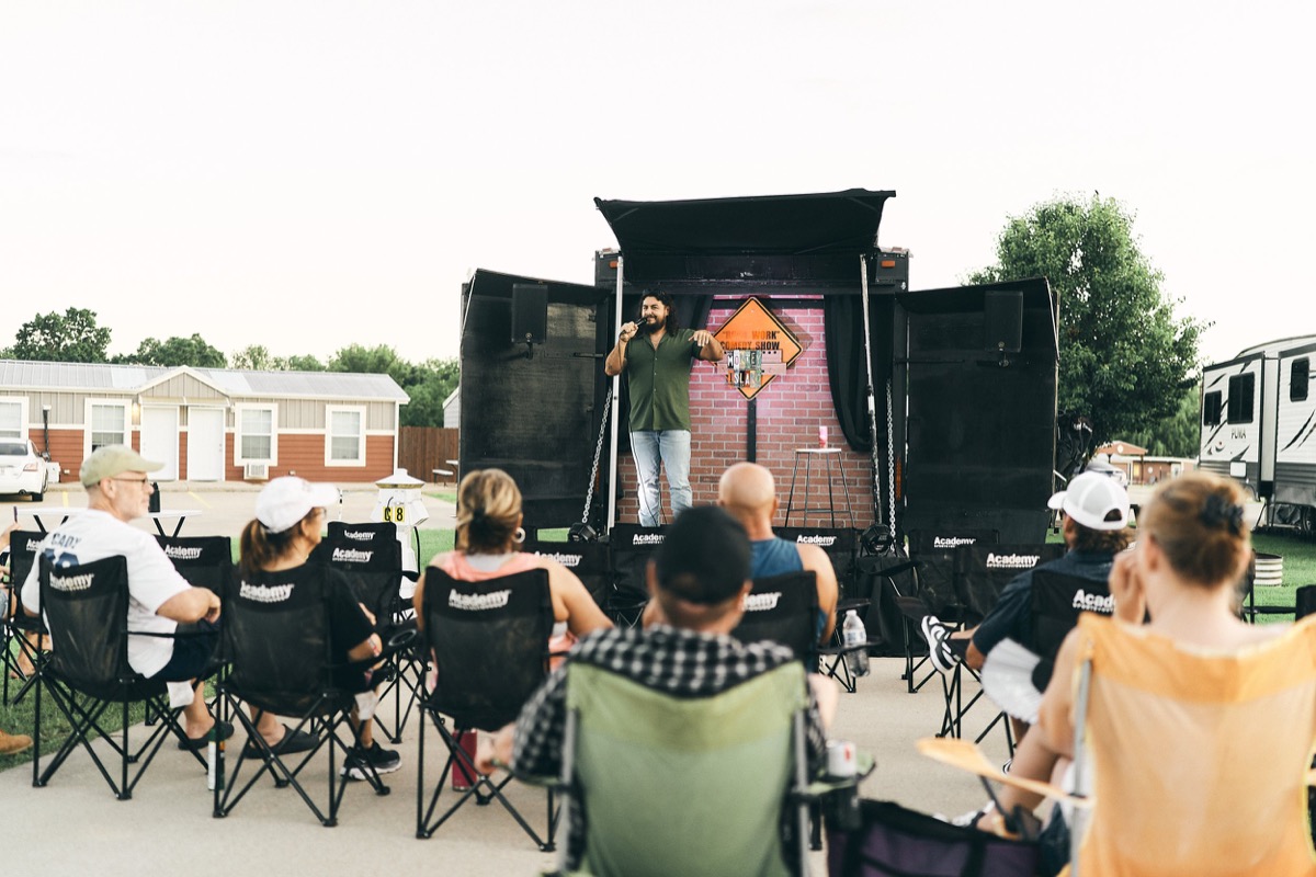 Road Work Comedy event